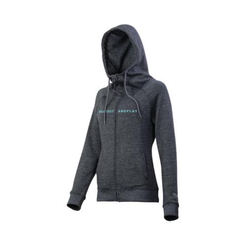 iXS getoutandplay Hoody Women - anthracite-celeste44 von iXS