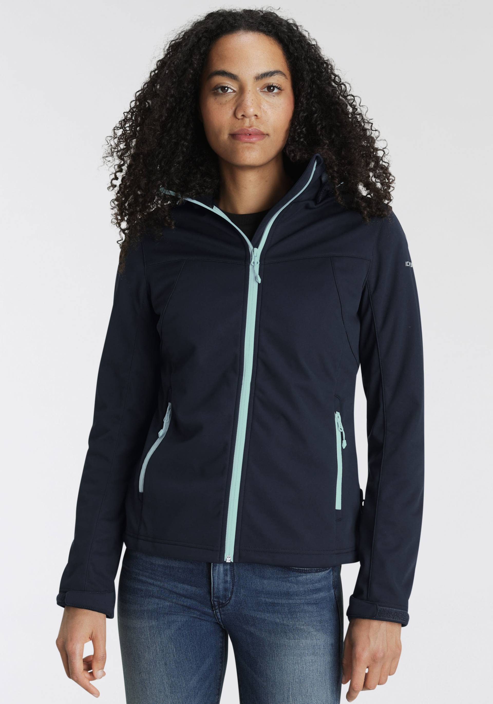 Icepeak Softshelljacke »D SOFTSHELLJACKE BOISE«, mit Kapuze von icepeak