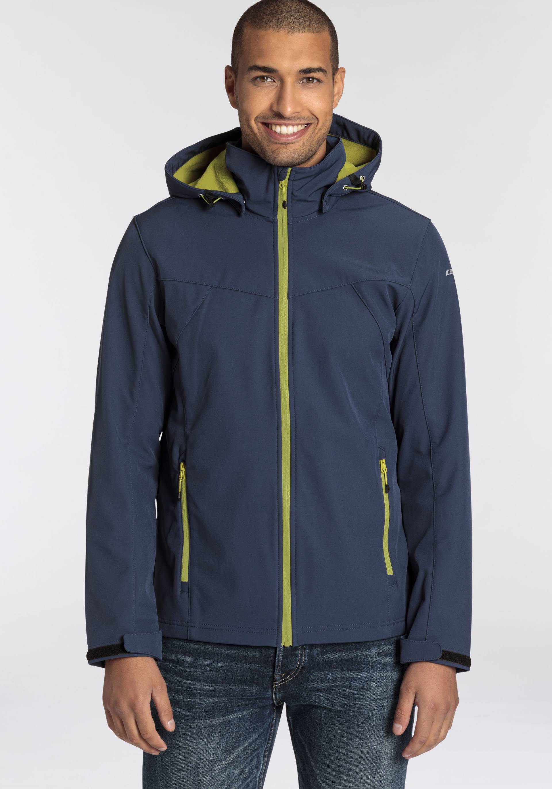 Icepeak Softshelljacke »H SOFTSHELLJACKE BRIMFIELD«, mit Kapuze von icepeak