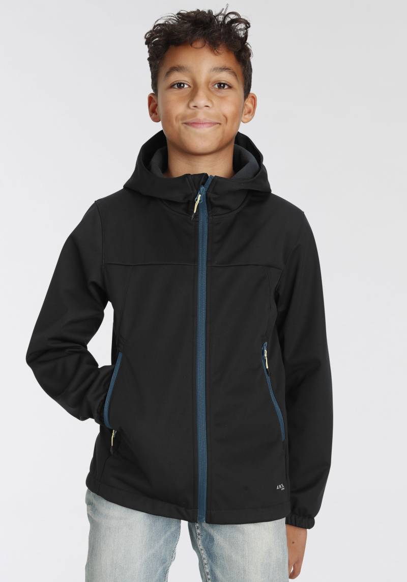 Icepeak Softshelljacke »KONAN JR«, (1 St.), mit Kapuze von icepeak