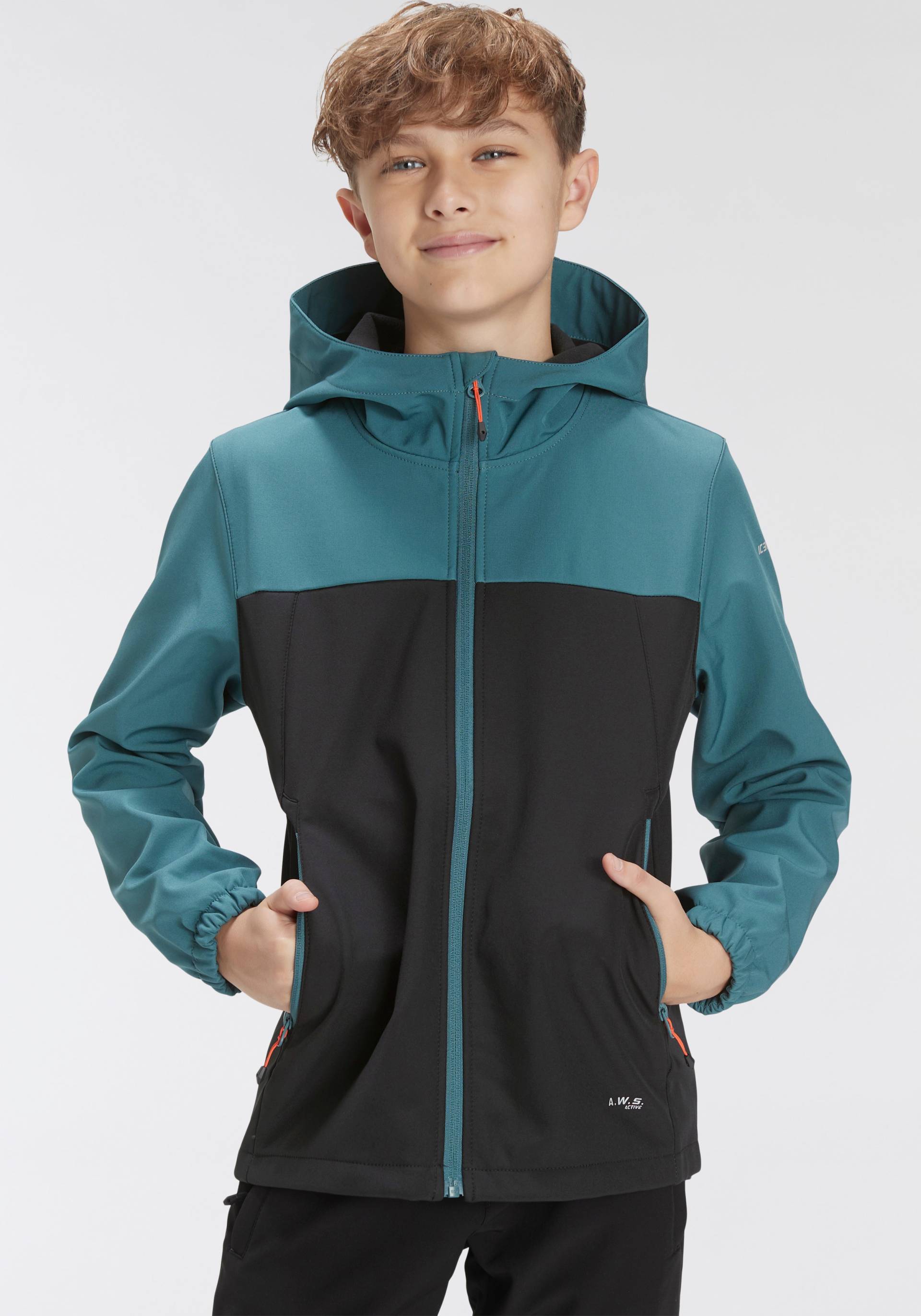 Icepeak Softshelljacke »KONAN - für Kinder«, mit Kapuze von icepeak