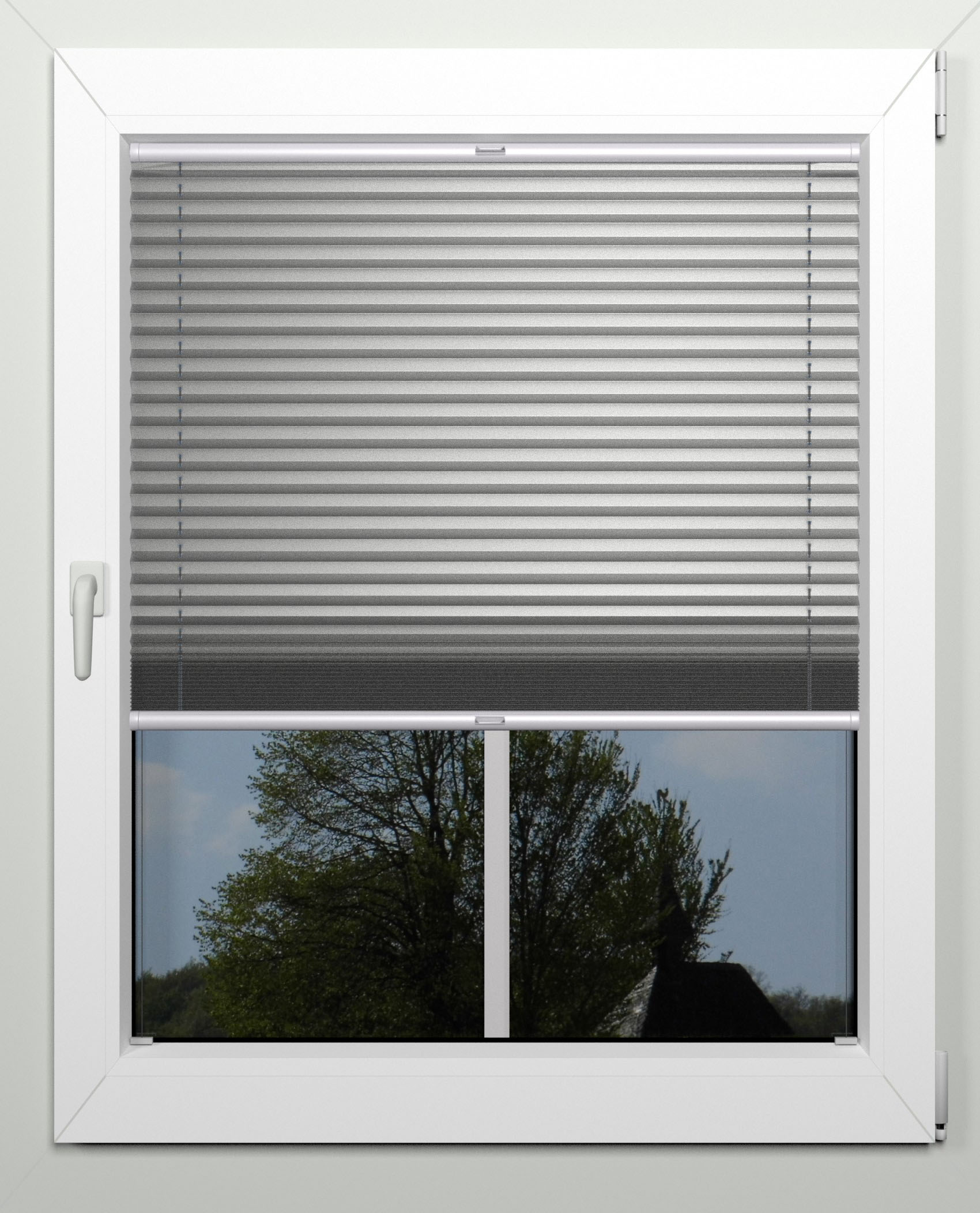 indeko Plissee »Thermo-Deluxe«, verdunkelnd, energiesparend, mit Bohren, verspannt, zur Montage in der Glasleiste, nach Mass indeko Plissee »Thermo-Deluxe«, verdunkelnd, energiesparend, mit Bohren, verspannt, zur Montage in der Glasleiste, nach Mass von indeko