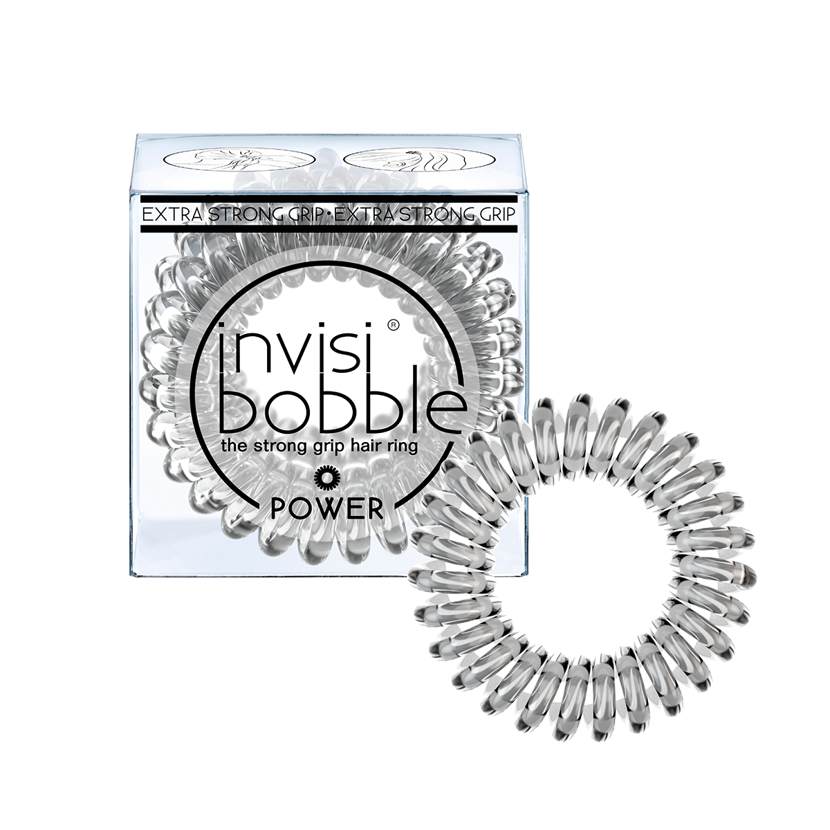 Crystal Clear Damen Transparent von invisibobble