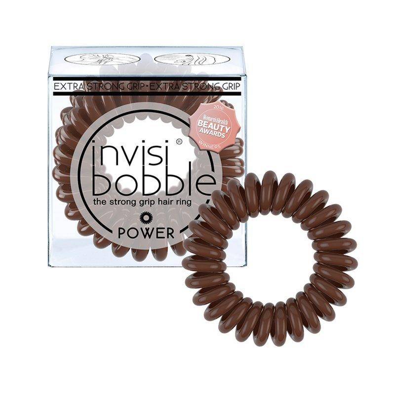 Haargummi Power, Braun 3 Stk. Damen Cannelle 3 pezzi von invisibobble