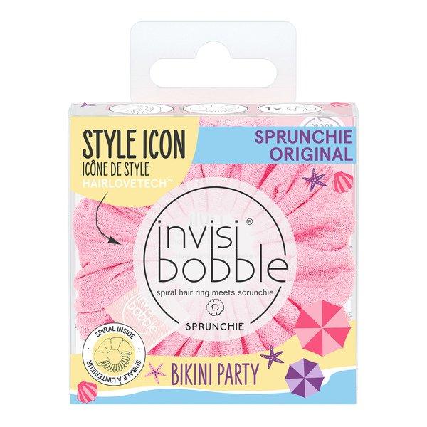 Sprunchie Bikini Party Sun's Out, Bums Out Damen Rosa 1 pezzo von invisibobble