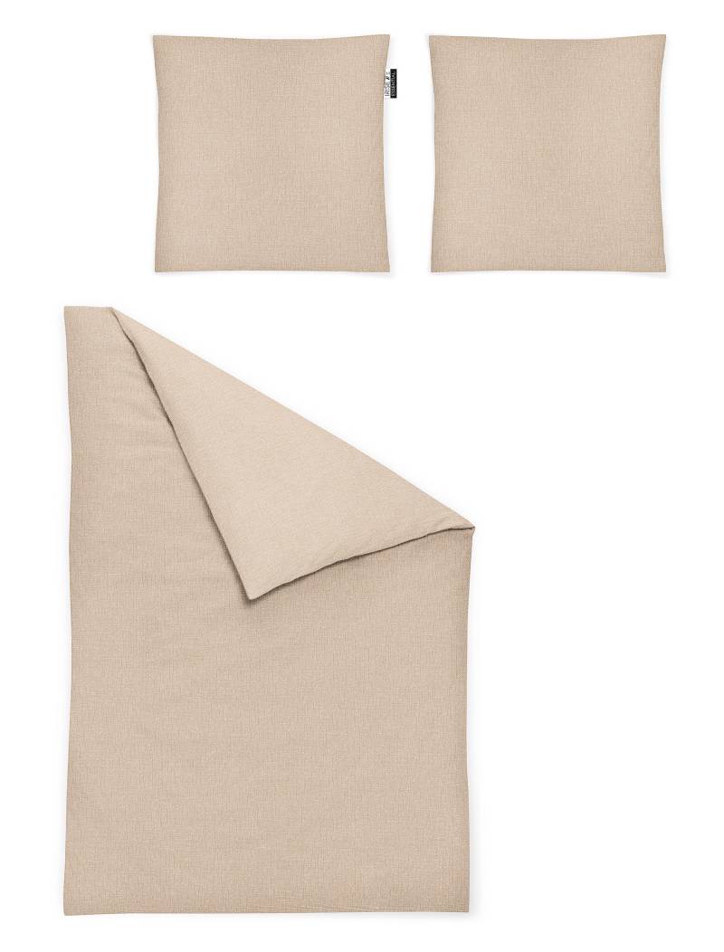 Irisette Bettwäsche »Carla in Gr. 135x200, 155x220 oder 200x200 cm«, Bettwäsche aus Baumwolle, Bettwäsche mit Reissverschluss von irisette