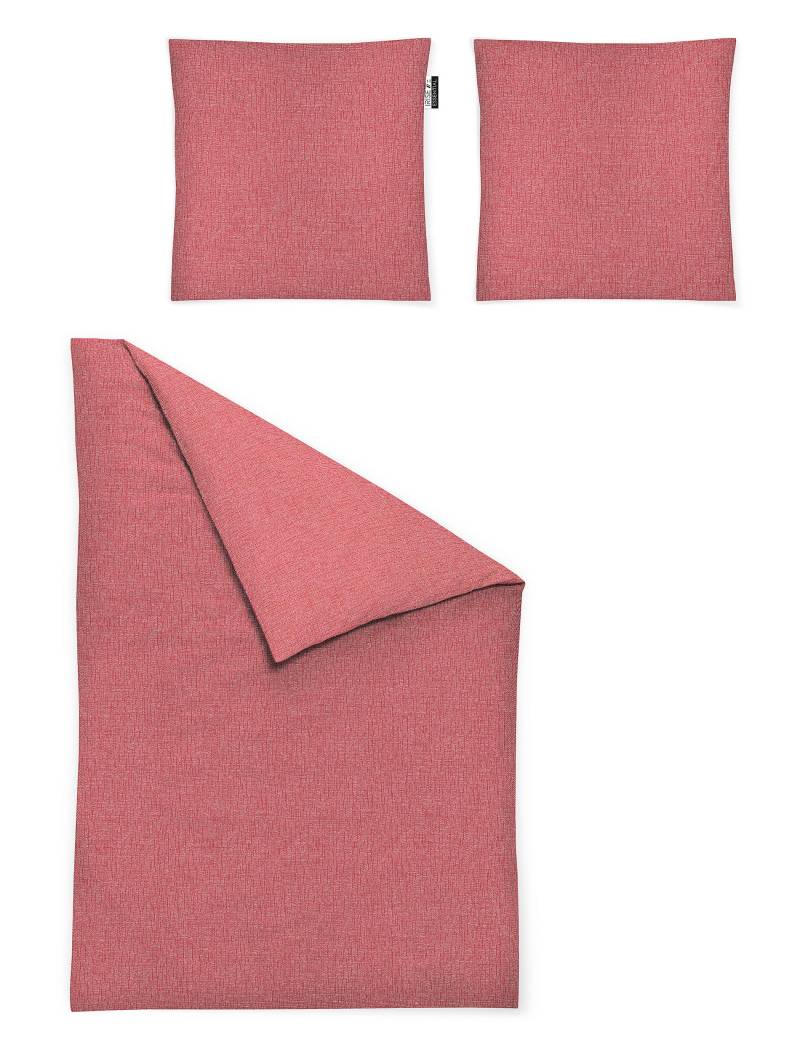 Irisette Bettwäsche »Carla in Gr. 135x200, 155x220 oder 200x200 cm«, Bettwäsche aus Baumwolle, Bettwäsche mit Reissverschluss von irisette