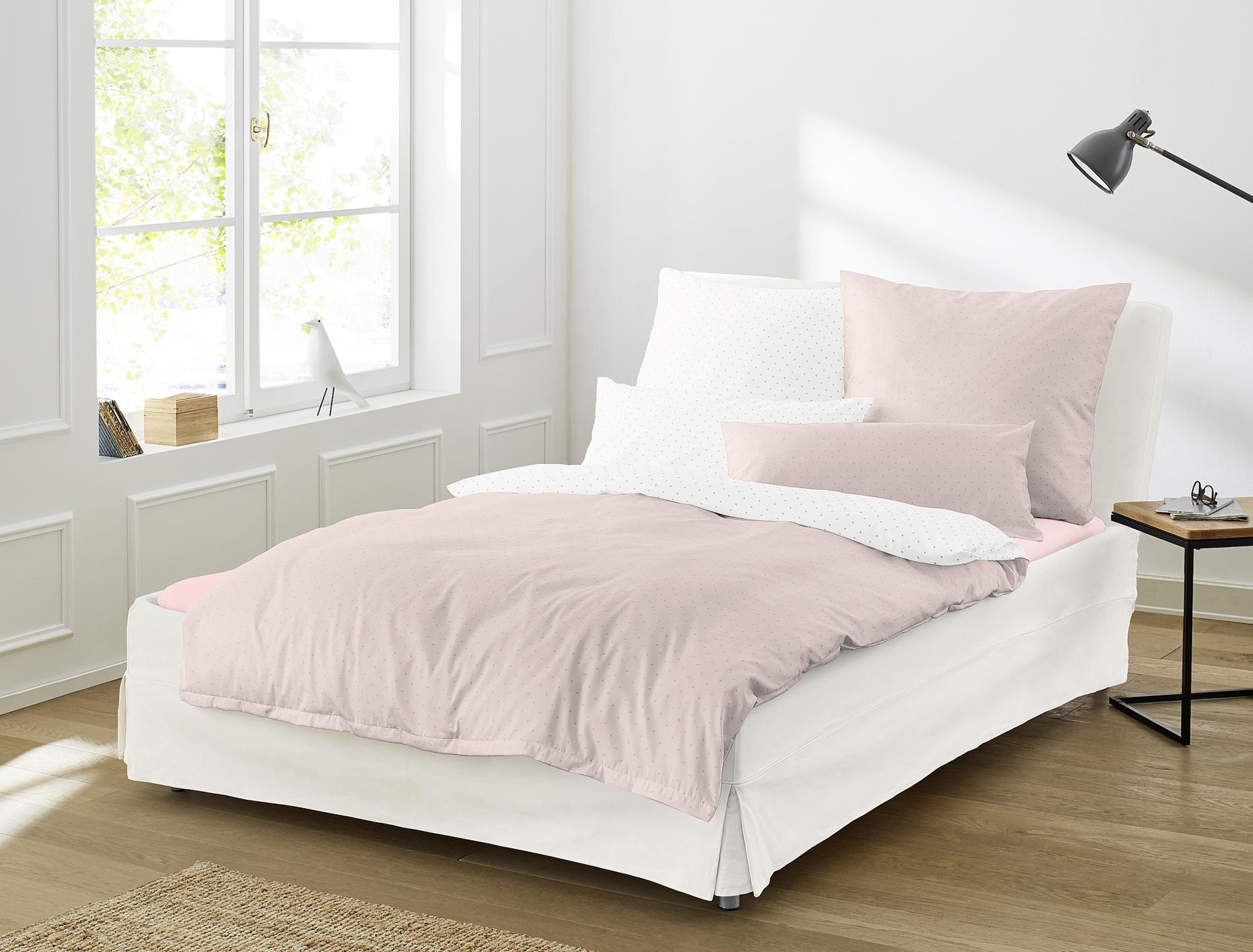 Irisette Wendebettwäsche »Varia 8730 in Gr. 135x200 oder 155x220 cm«, Bettwäsche aus Baumwolle, Wendebettwäsche mit Punkten Irisette Wendebettwäsche »Varia 8730 in Gr. 135x200 oder 155x220 cm«, Bettwäsche aus Baumwolle, Wendebettwäsche mit Punkten von irisette