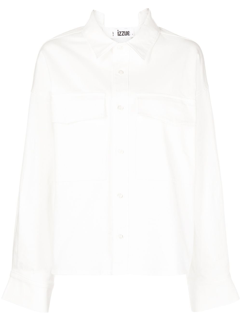 izzue V-back shirt - White von izzue