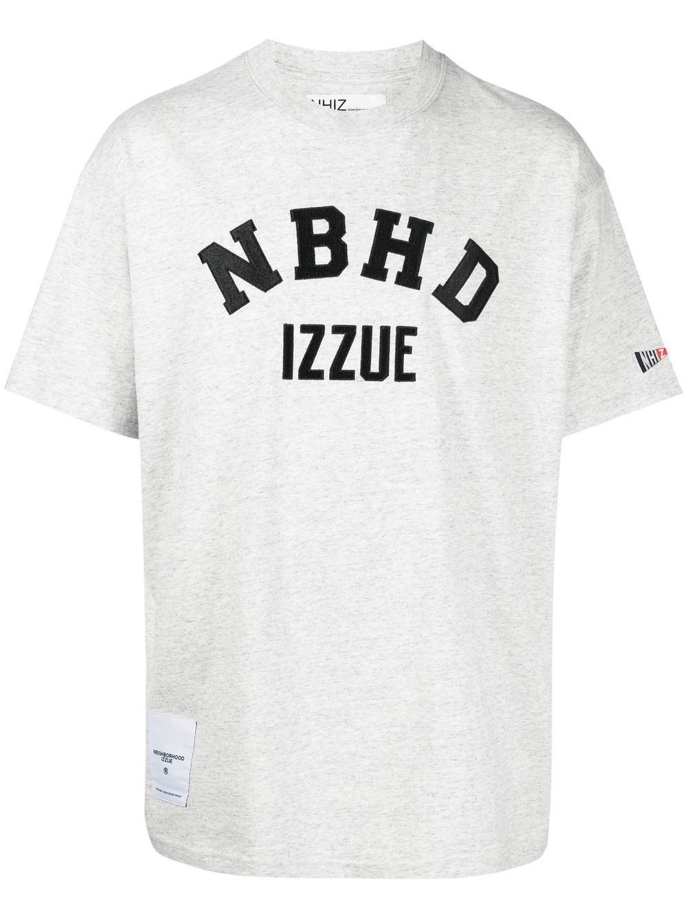 izzue cotton logo-print T-shirt - Grey von izzue