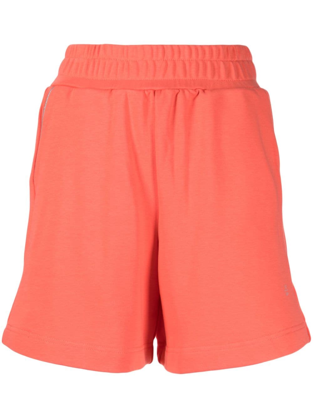 izzue elasticated cotton-blend track shorts - Pink von izzue