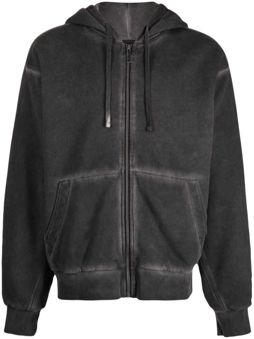 izzue fleece hooded jacket - Grey von izzue