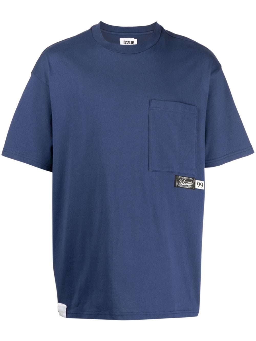 izzue graphic-print cotton T-shirt - Blue von izzue