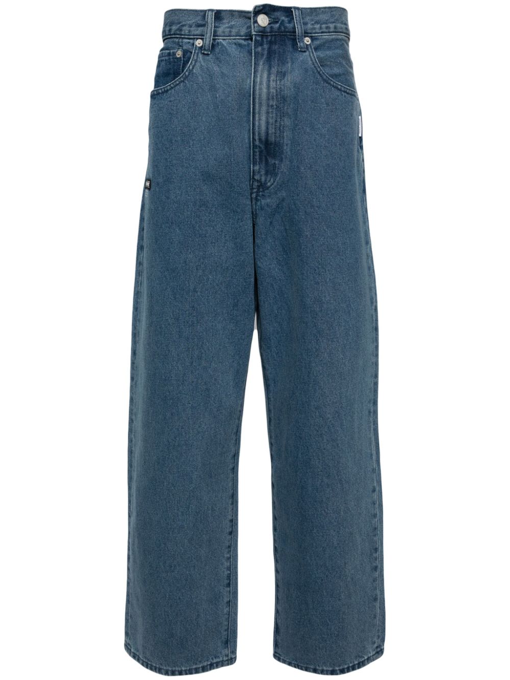 izzue high-rise straight-leg jeans - Blue von izzue