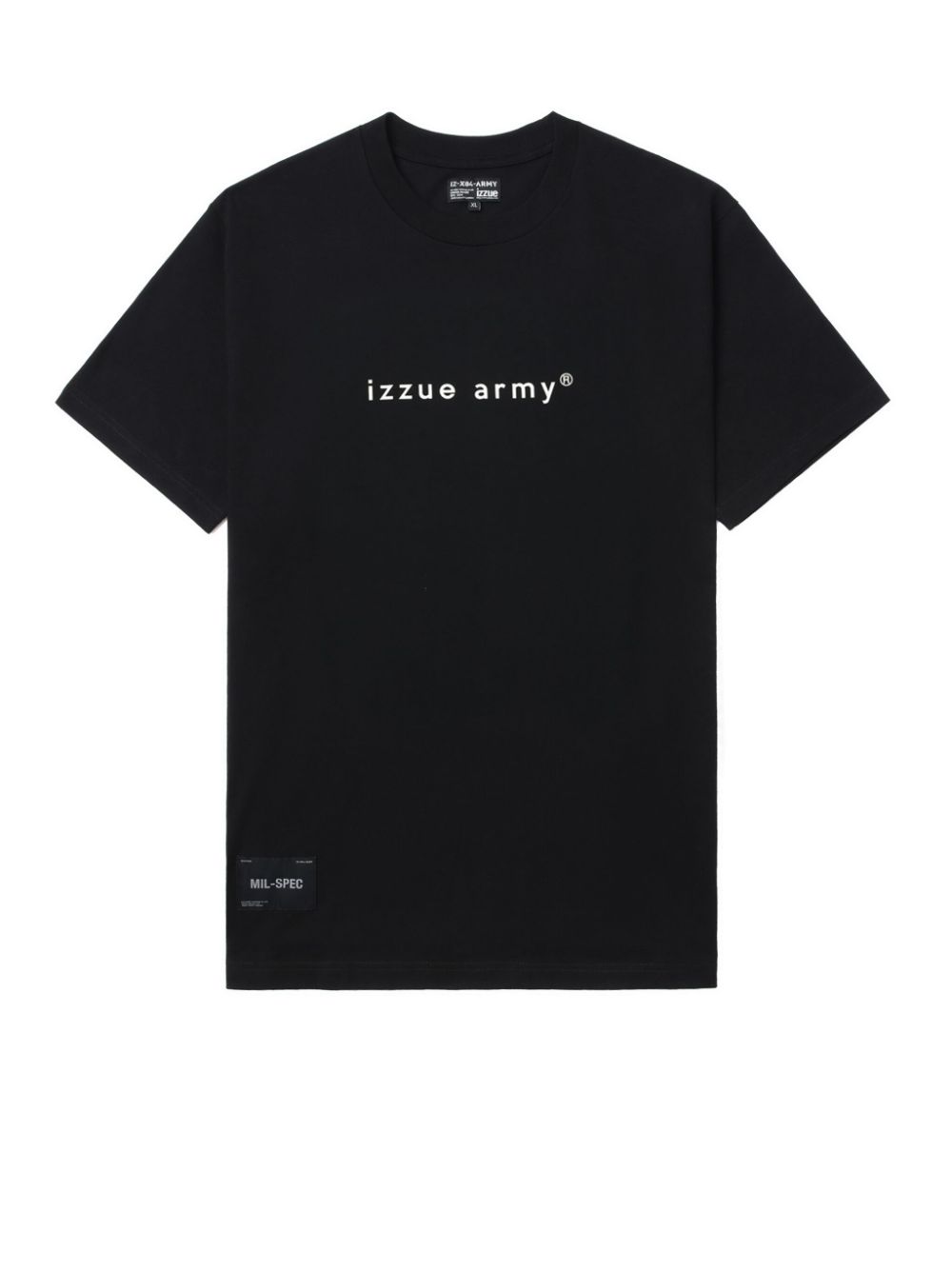 izzue logo-print cotton T-shirt - Black von izzue