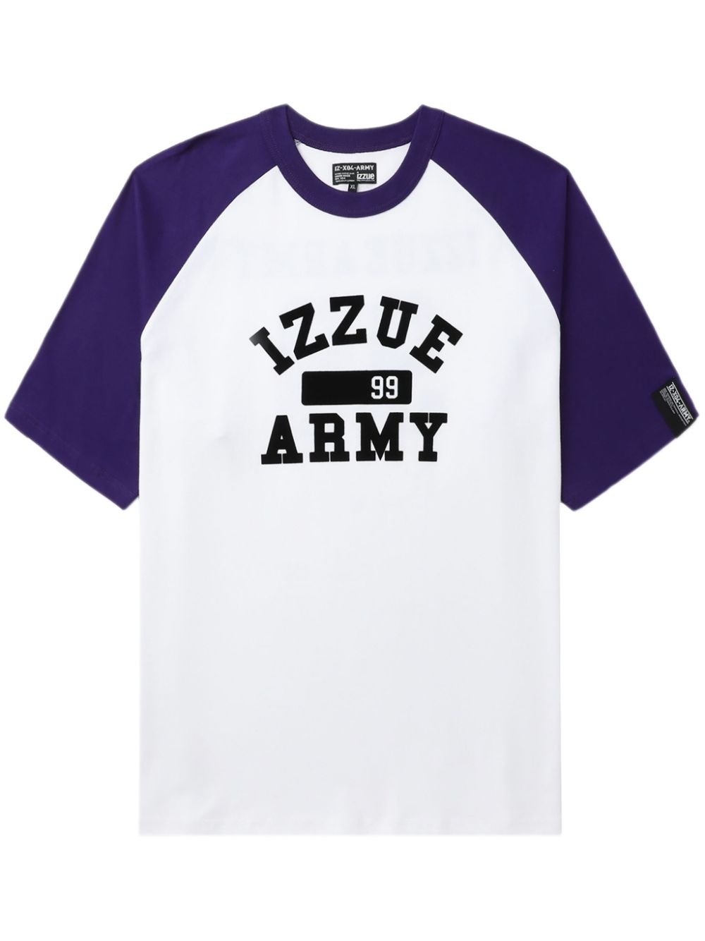 izzue logo-print cotton T-shirt - White von izzue