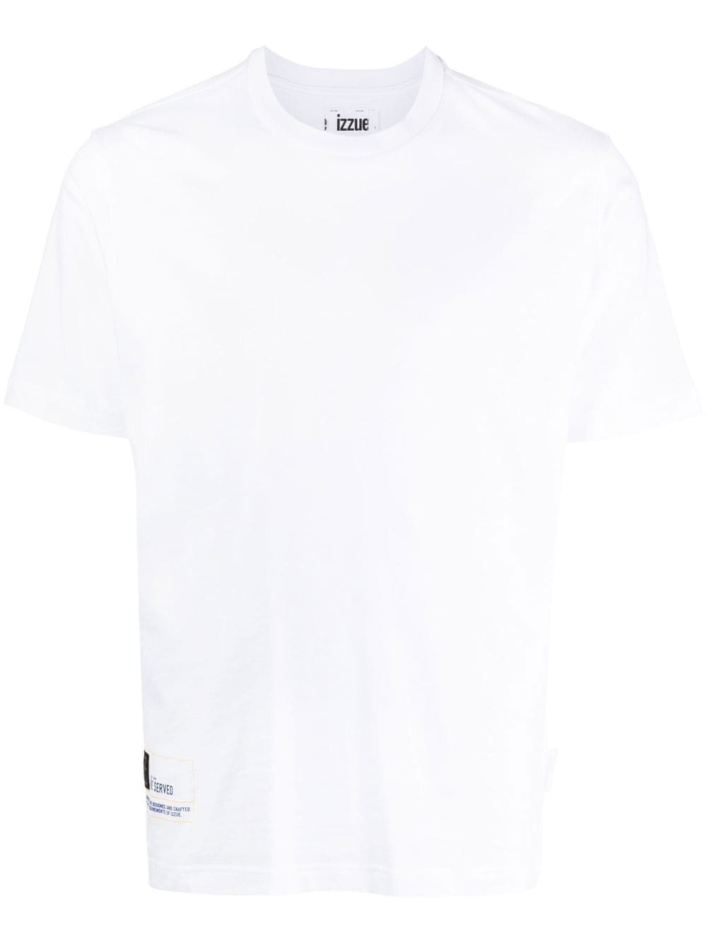 izzue logo-print cotton T-shirt - White von izzue