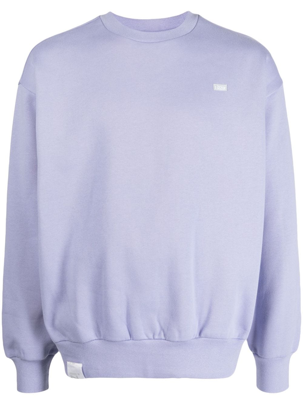 izzue logo-print crew-neck sweatshirt - Purple von izzue