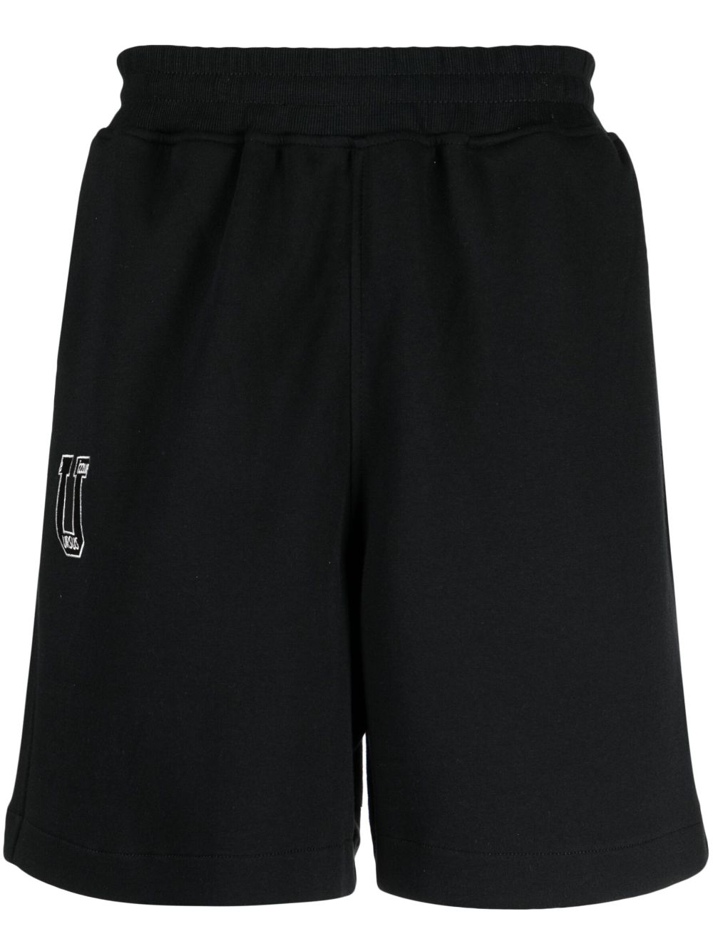 izzue logo-print track shorts - Black von izzue