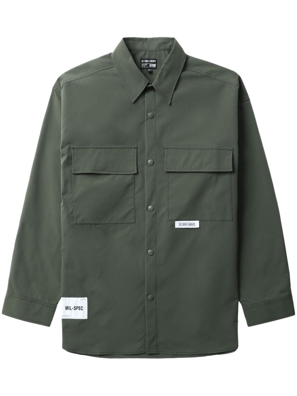 izzue long-sleeve shirt - Green von izzue