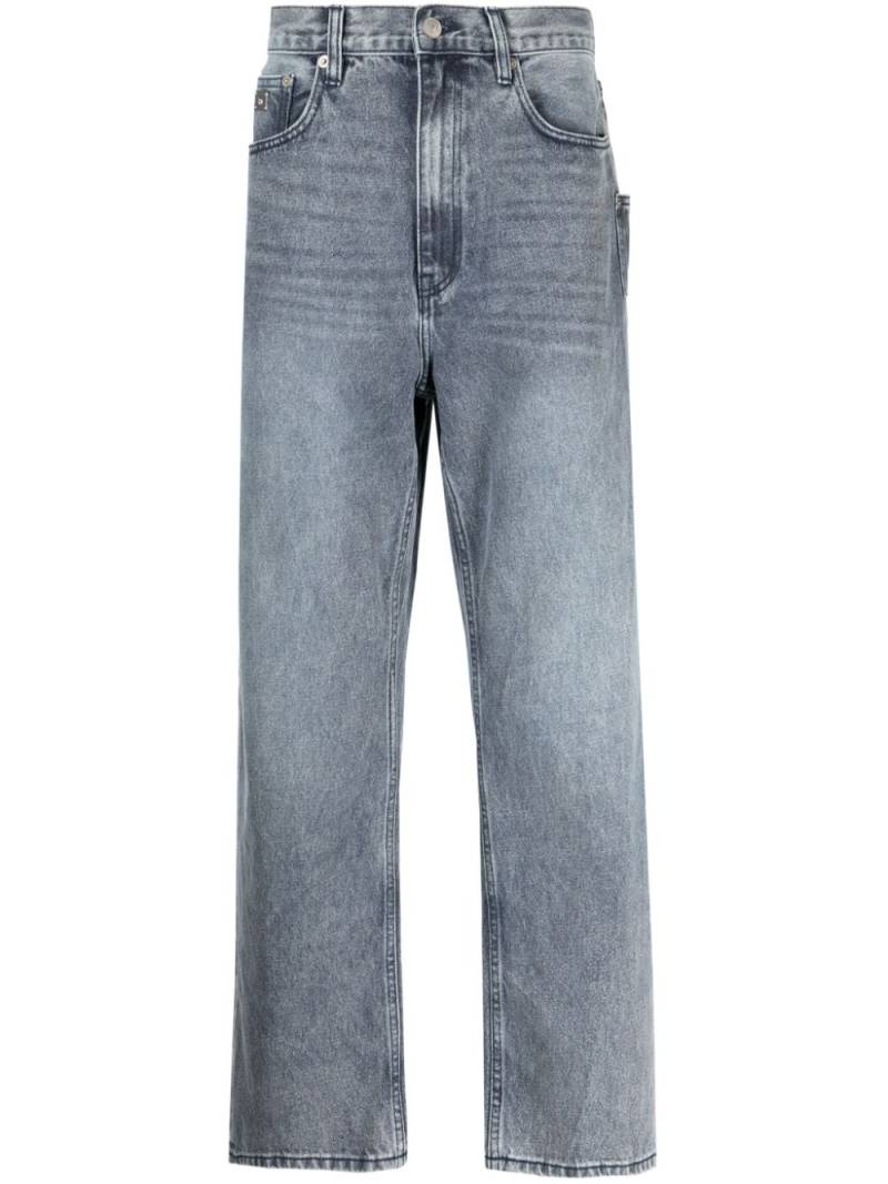 izzue mid-rise straight-leg jeans - Blue von izzue