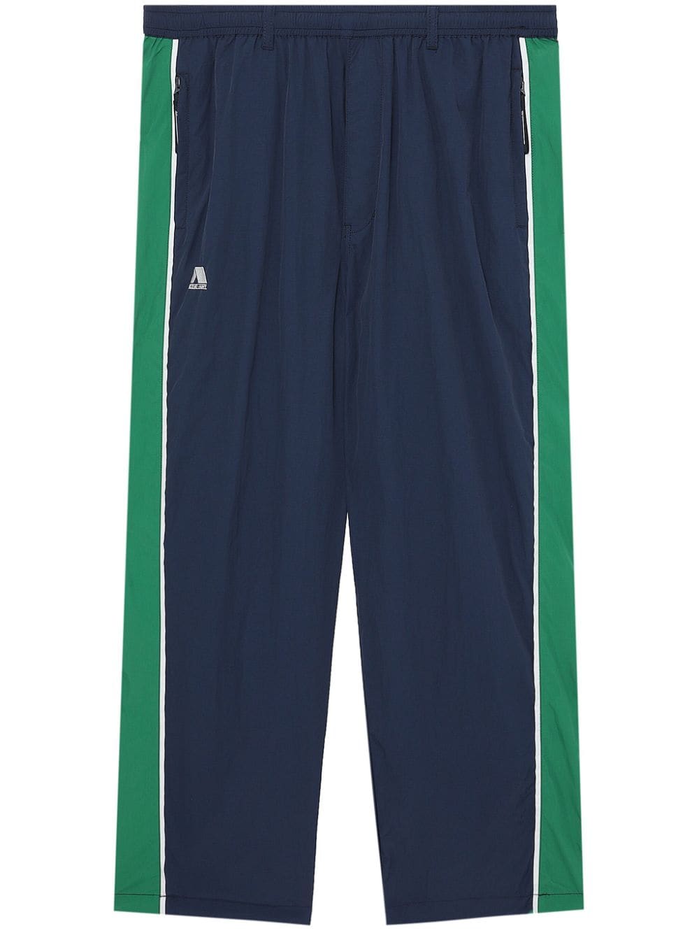 izzue side-stripe track pants - Blue von izzue