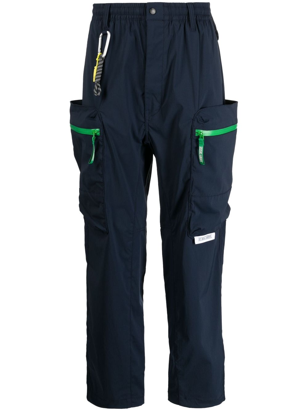 izzue stretch track pants - Blue von izzue