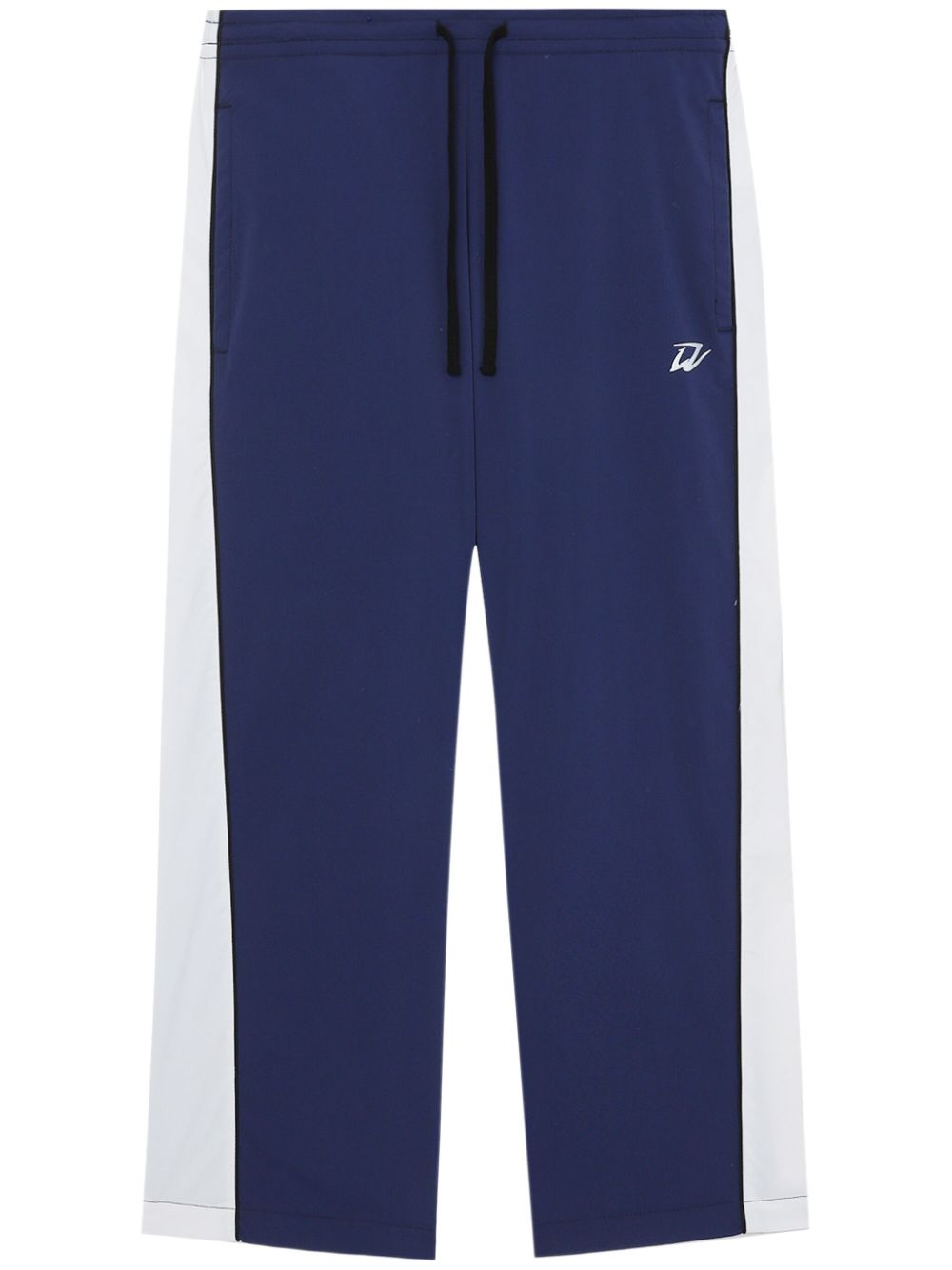 izzue two-tone track pants - Blue von izzue