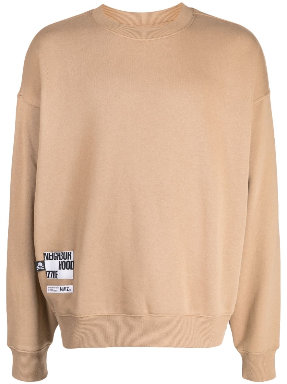 izzue x Neighborhood logo-appliqué sweatshirt - Brown von izzue