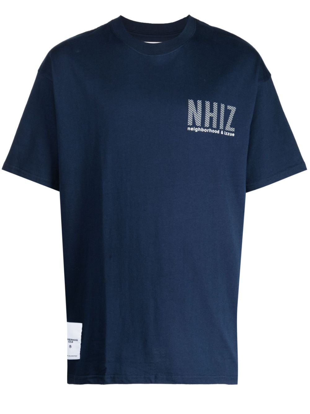 izzue x Neighborhood logo-print cotton T-shirt - Blue von izzue