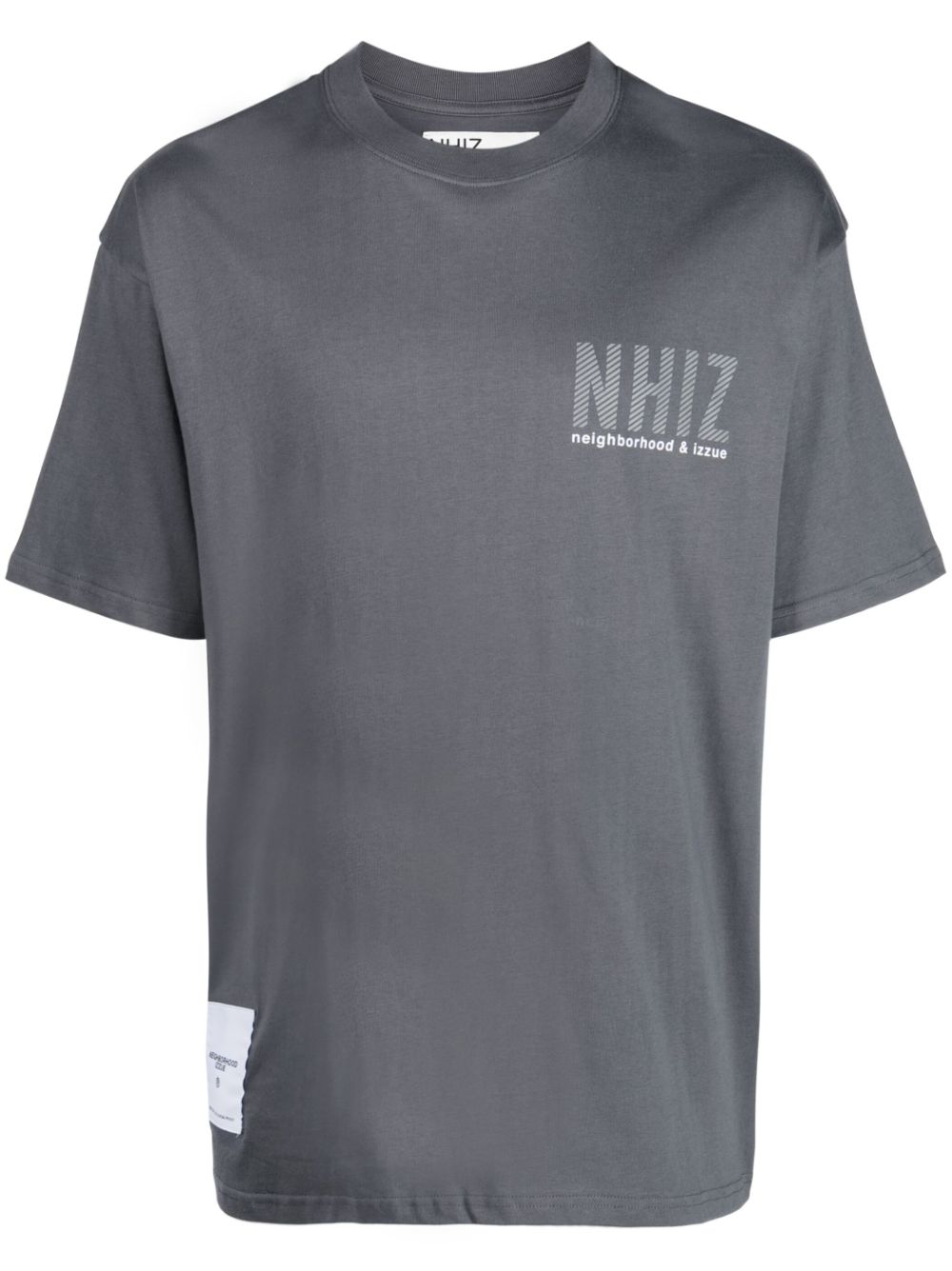 izzue x Neighborhood logo-print cotton T-shirt - Grey von izzue