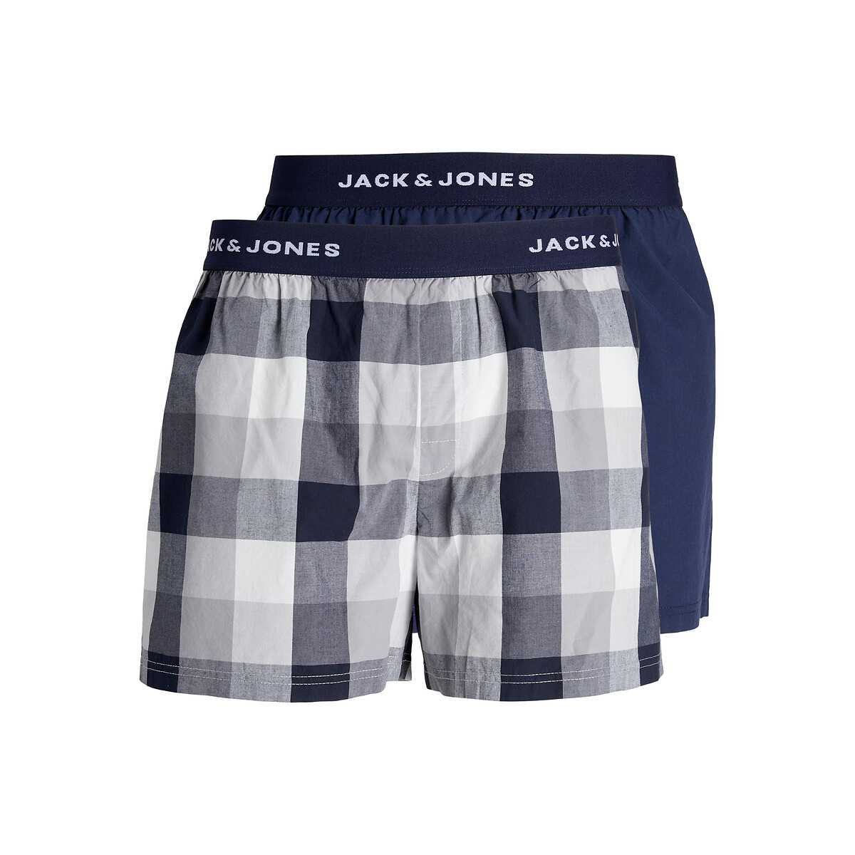 2er-Pack Boxershorts mit Dehnbund von jack & jones