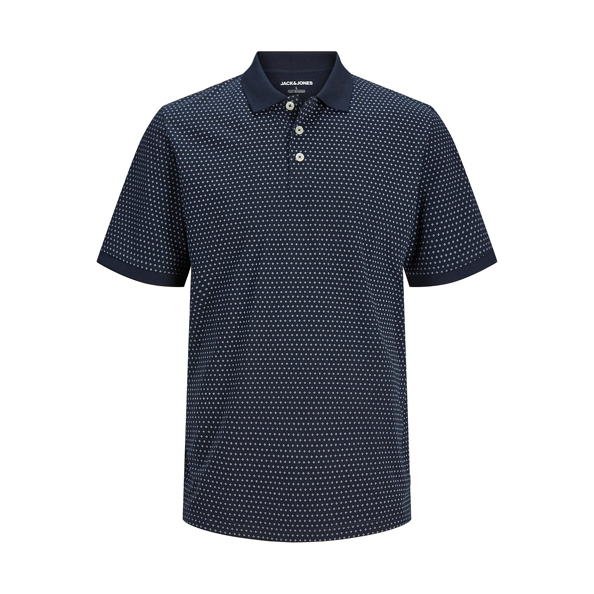 Gemustertes Poloshirt von jack & jones