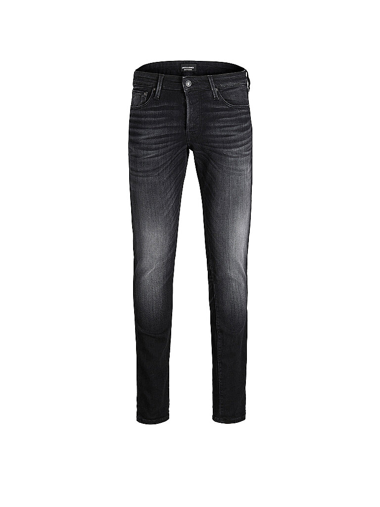 JACK & JONES Jeans Slim Fit  JJIGLENN JJICON  schwarz | 28/L30 von jack & jones