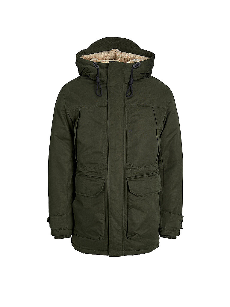 JACK & JONES Parka JJECLIP olive | M von jack & jones