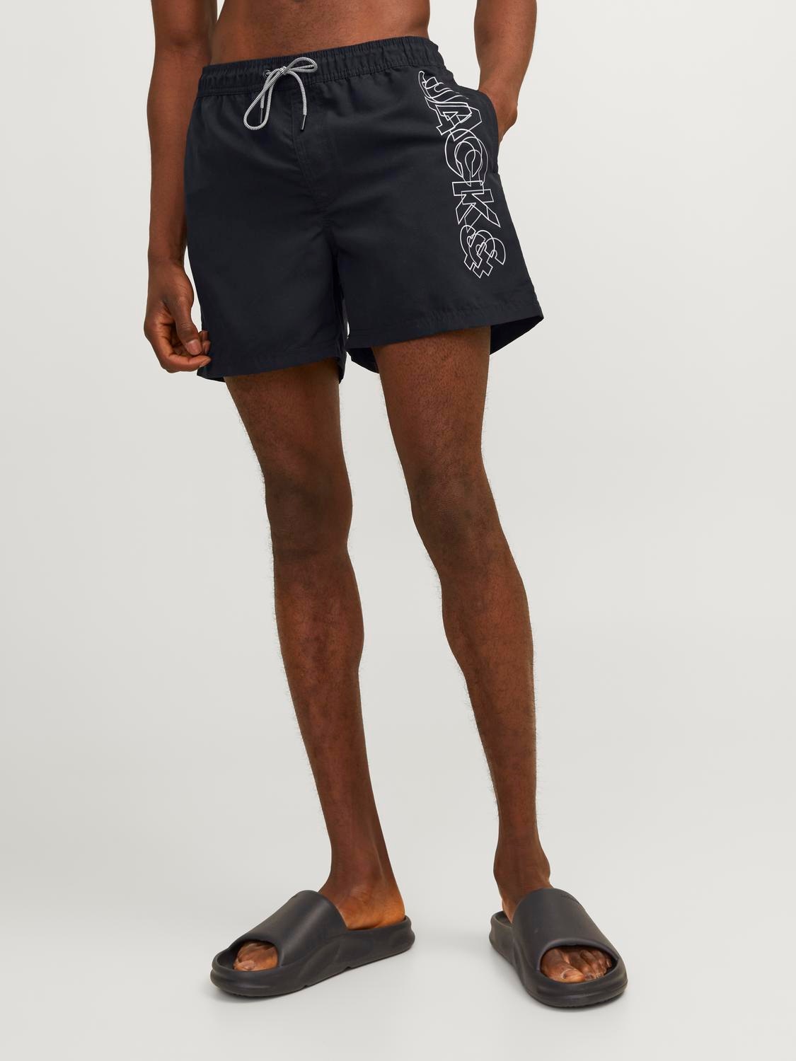 Jack & Jones Badeshorts »JPSTFIJI JJSWIM DOUBLE LOGO SN LY« von jack & jones