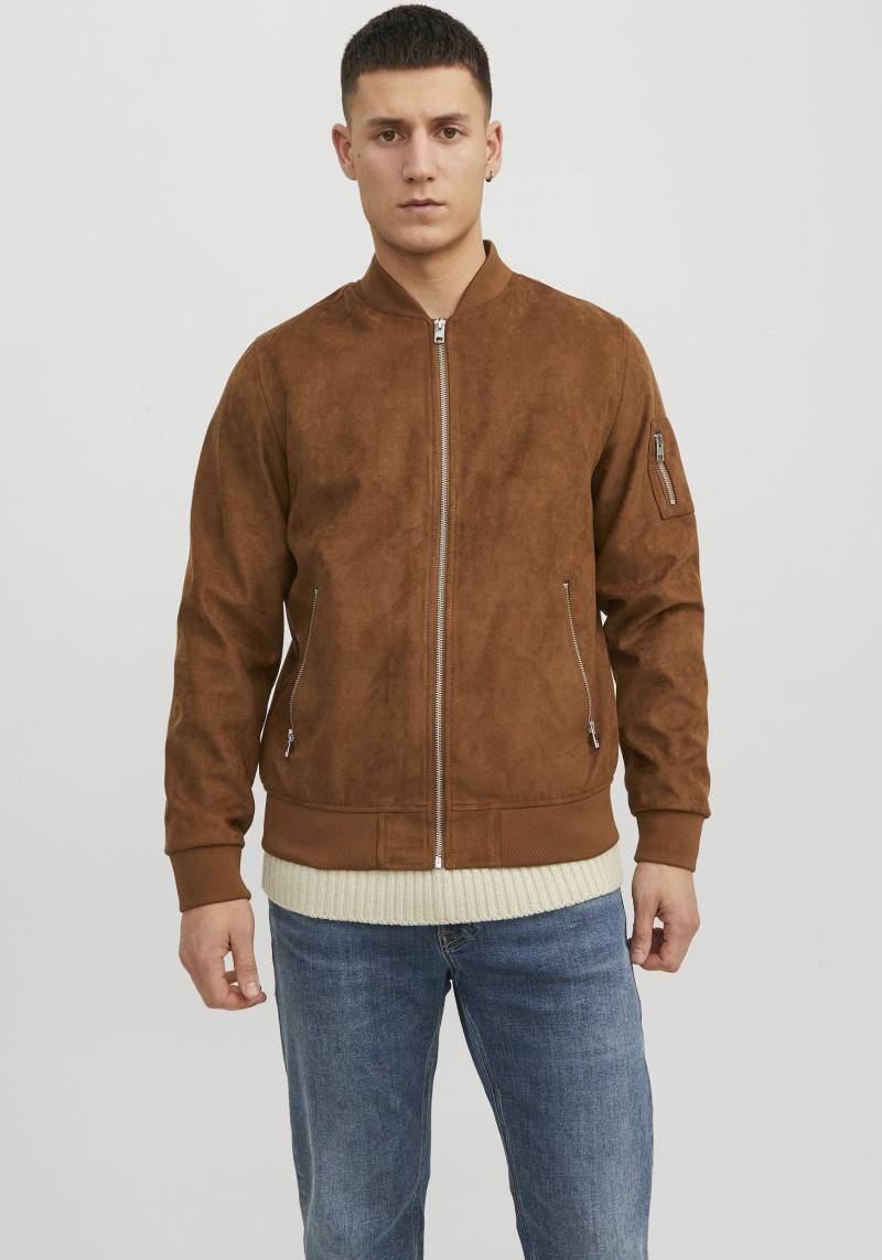 Jack & Jones Blouson »JJEROCKY FAUX SUEDE BOMBER NOOS« von jack & jones