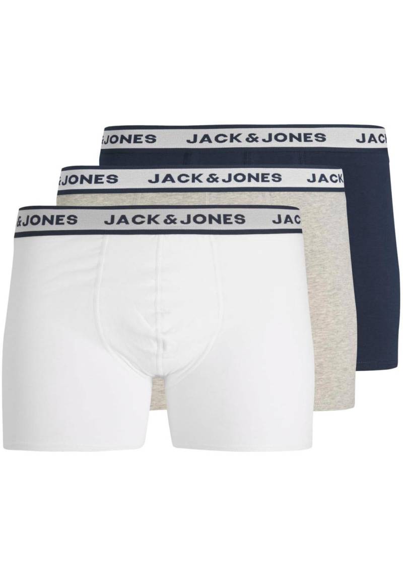 Jack & Jones Boxershorts »JACSOLID BOXER BRIEFS 3 PACK NOOS«, (Packung, 3 St.) von jack & jones