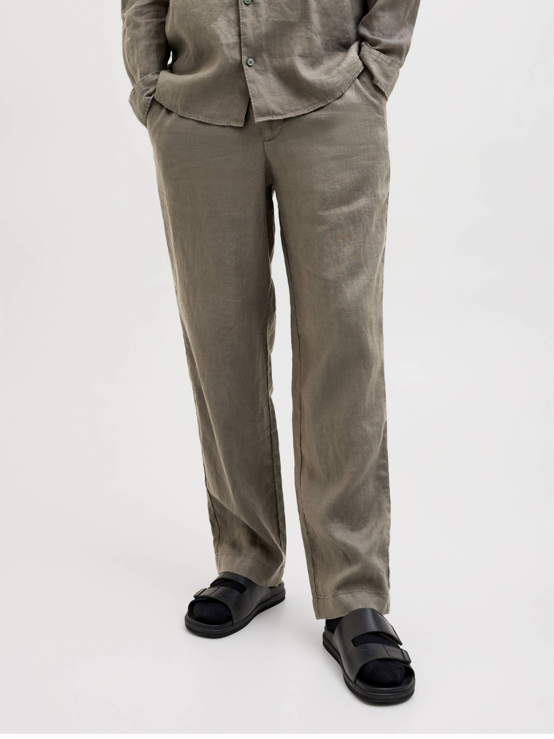 Jack & Jones Chinohose »JPSTKARL LAWRENCE LINEN CHINO SN« von jack & jones