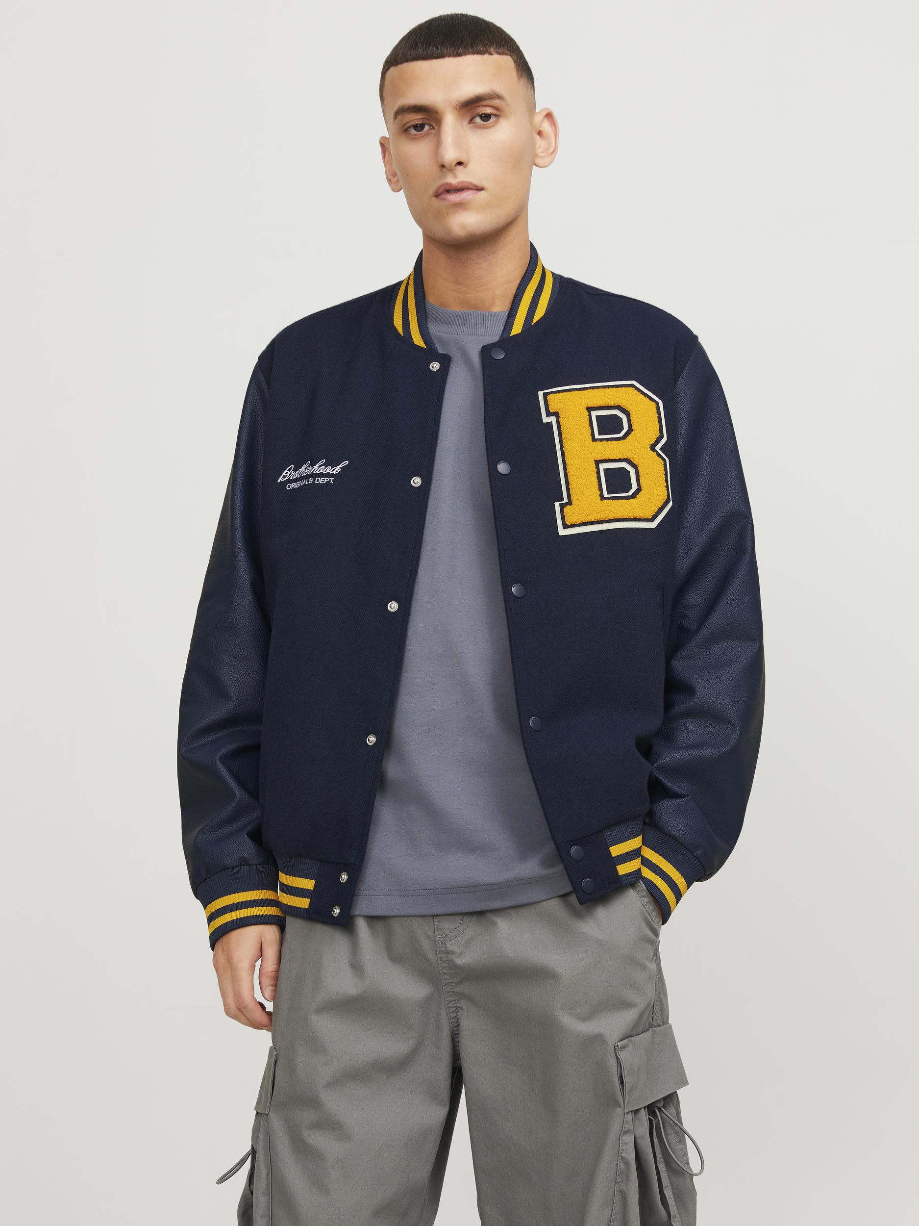 Jack & Jones Collegejacke »JORCOLLEGE WOOL BLEND BOMBER NOOS« von jack & jones