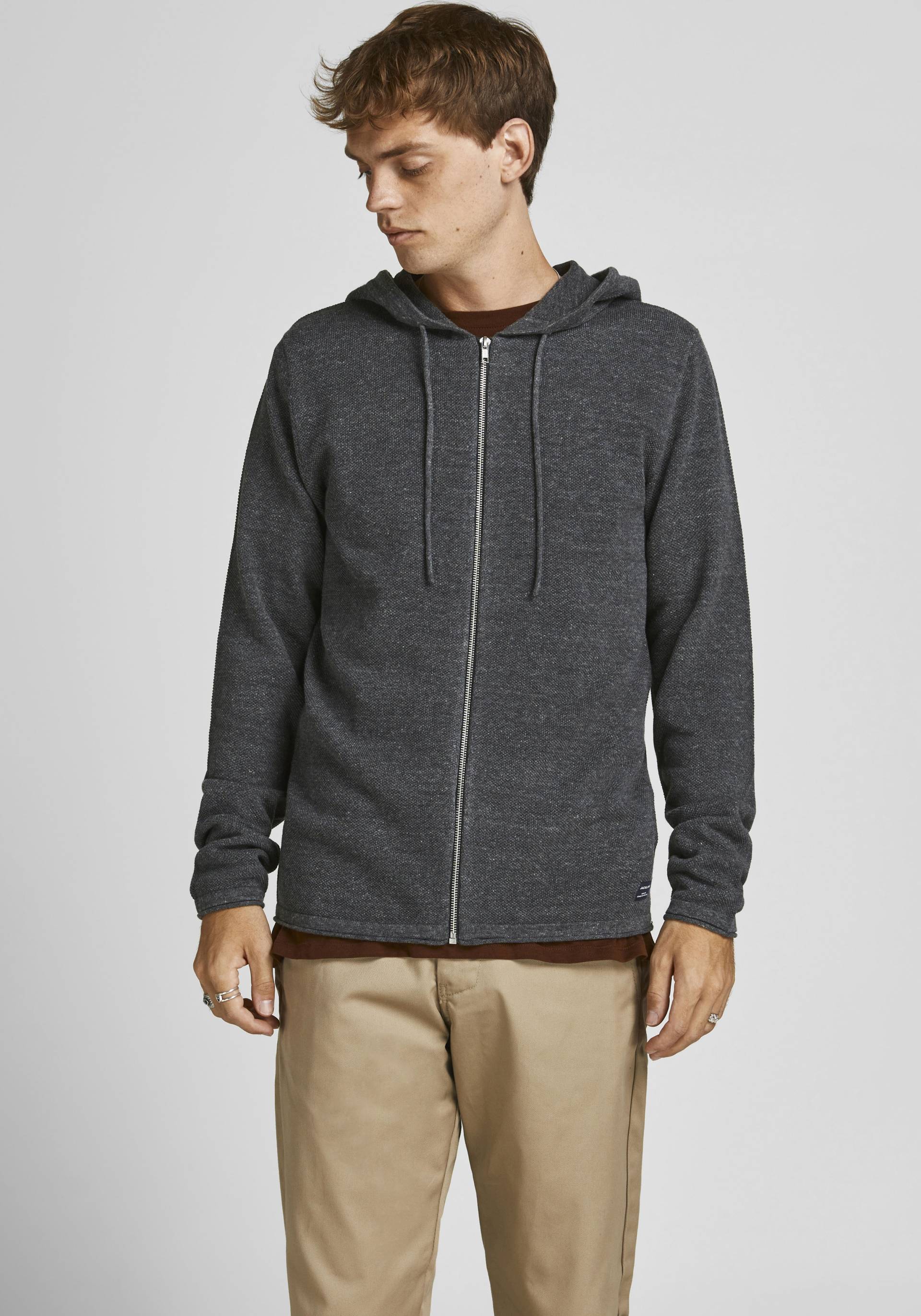 Jack & Jones Kapuzenstrickjacke »HILL KNIT CARDIGAN« von jack & jones