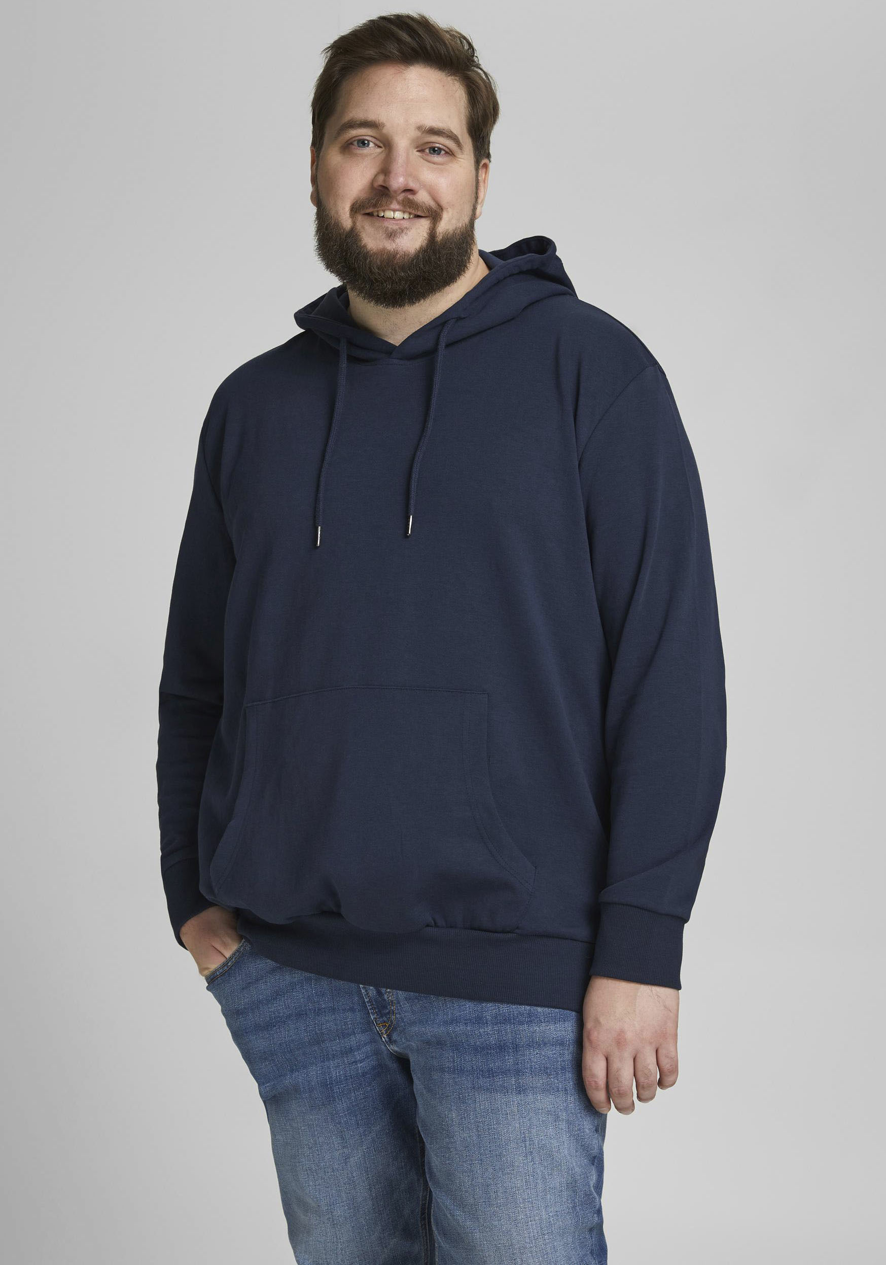 Jack & Jones PlusSize Kapuzensweatshirt »BASIC SWEAT HOOD«, bis Grösse 6XL von Jack & Jones PlusSize