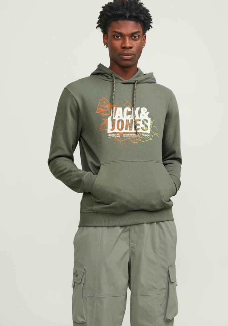 Jack & Jones Kapuzensweatshirt »JCOMAP LOGO SWEAT HOOD SN« von jack & jones