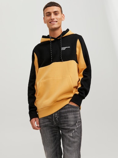 Jack & Jones Kapuzensweatshirt »JJEFORCE BLOCKING SWEAT HOOD NOOS« von jack & jones