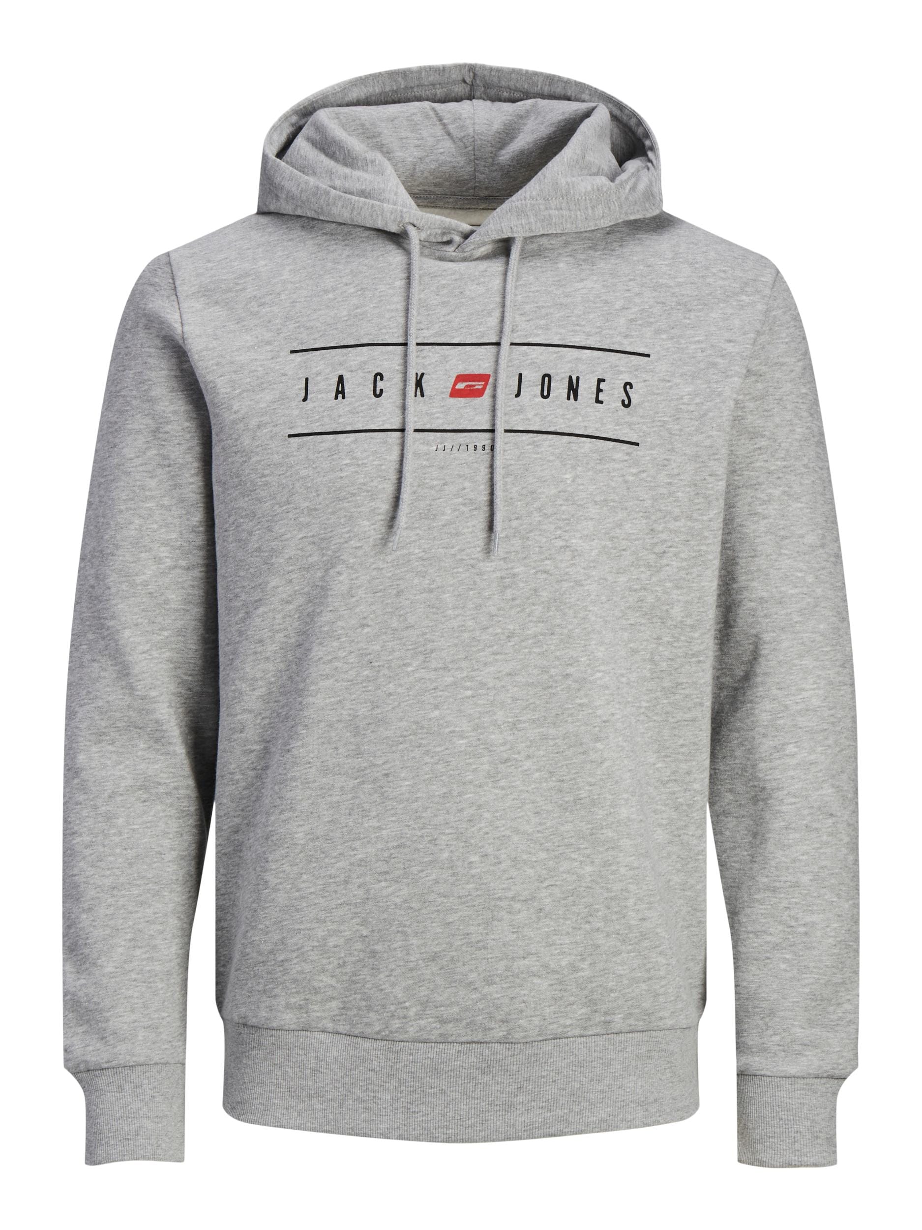 Jack & Jones Kapuzensweatshirt »JJELLIOT LOGO SWEAT HOOD« von jack & jones