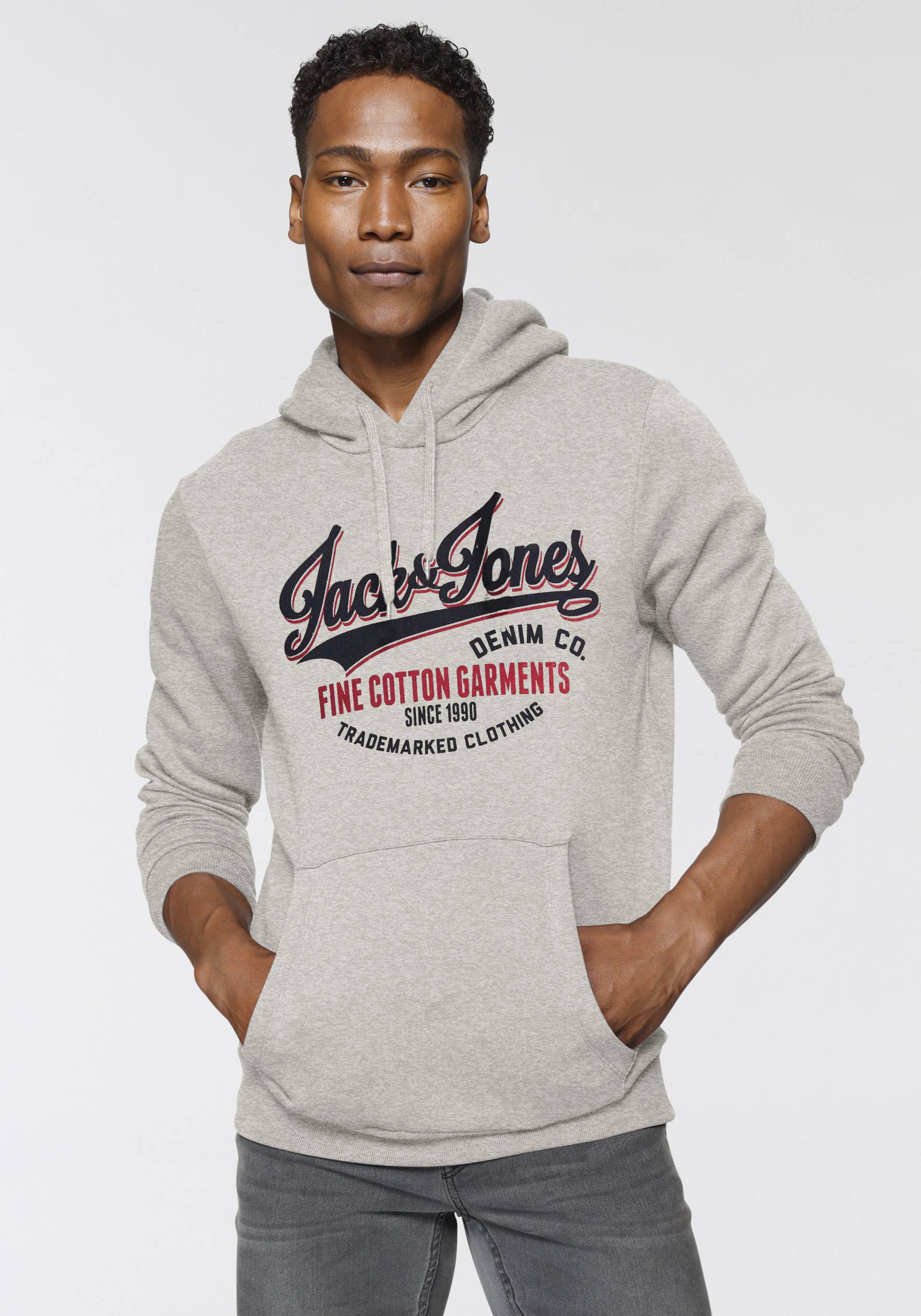 Jack & Jones Kapuzensweatshirt »LOGO SWEAT HOOD 2« von jack & jones