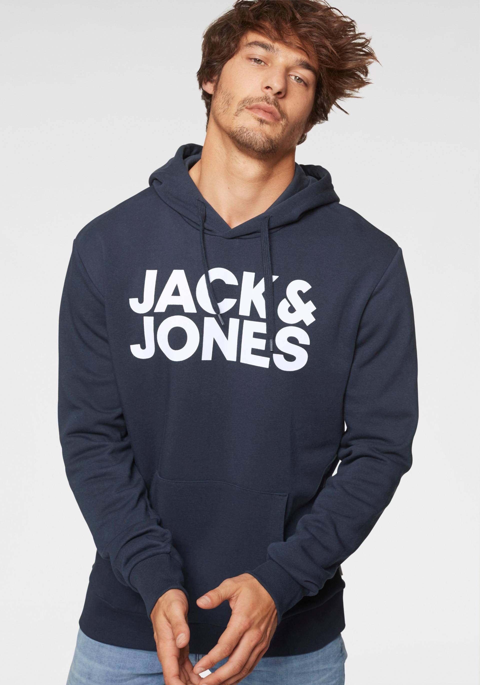 Jack & Jones Kapuzensweatshirt »CORP Logo Hoodie« von jack & jones