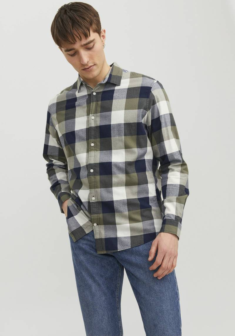 Jack & Jones Karohemd »JJEBUFFALO TWILL SHIRT LS SN« von jack & jones