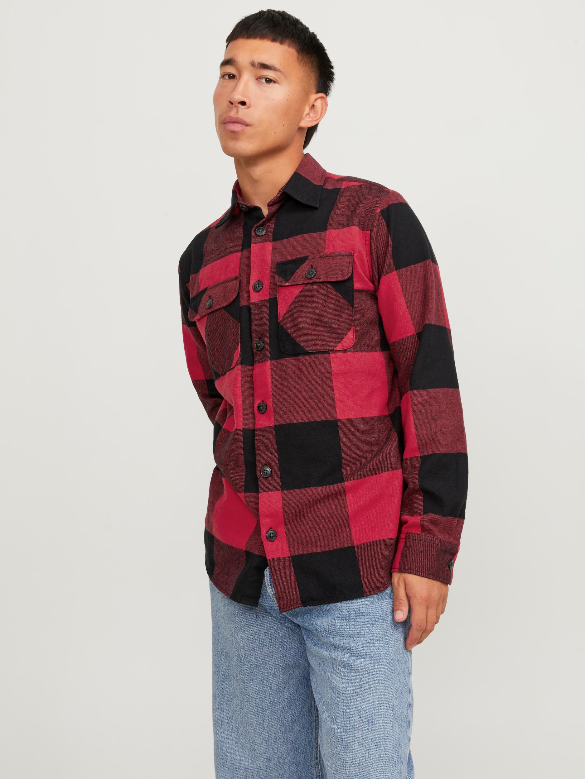 Jack & Jones Langarmhemd »JJEDARREN OVERSHIRT LS NOOS« von jack & jones