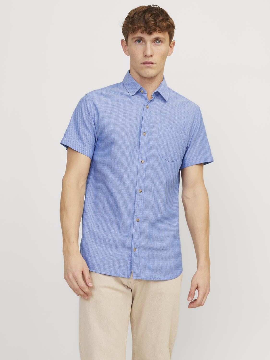 Jack & Jones Kurzarmhemd »JJEABEL SHIRT SS SN« von jack & jones